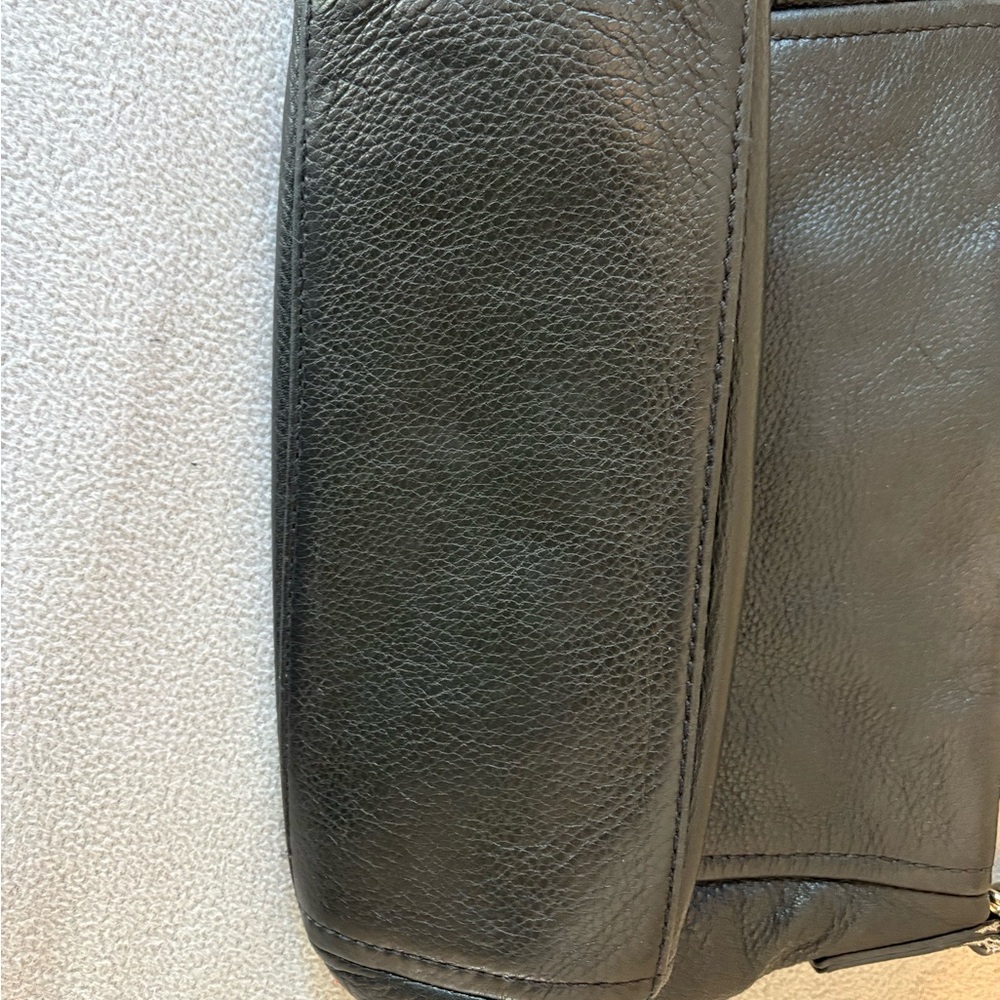 Kate Spade Black Leather Crossbody Satchel - Picture 8 of 16